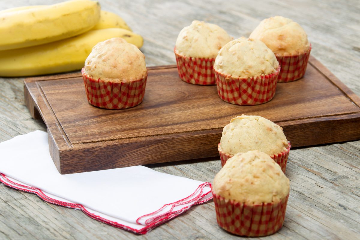 banana bread muffins