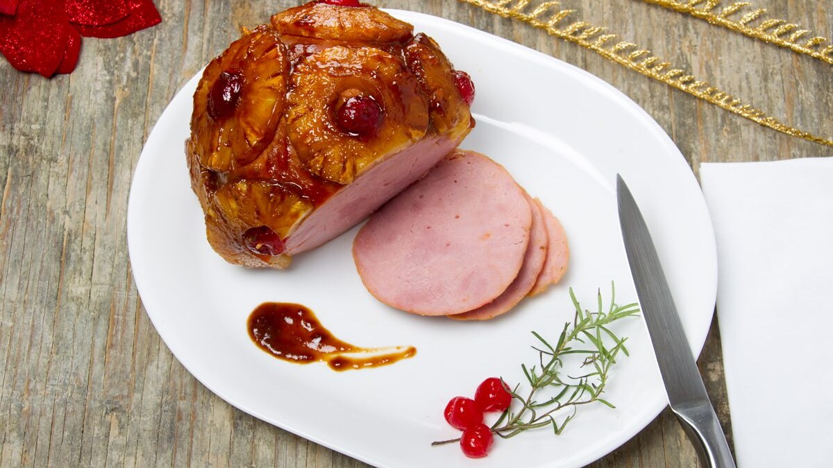 honey glazed ham
