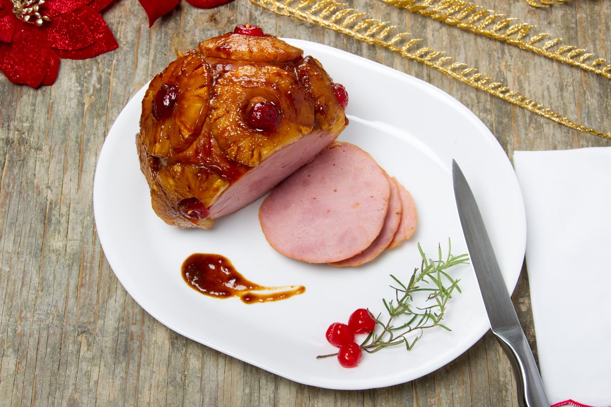 honey glazed ham