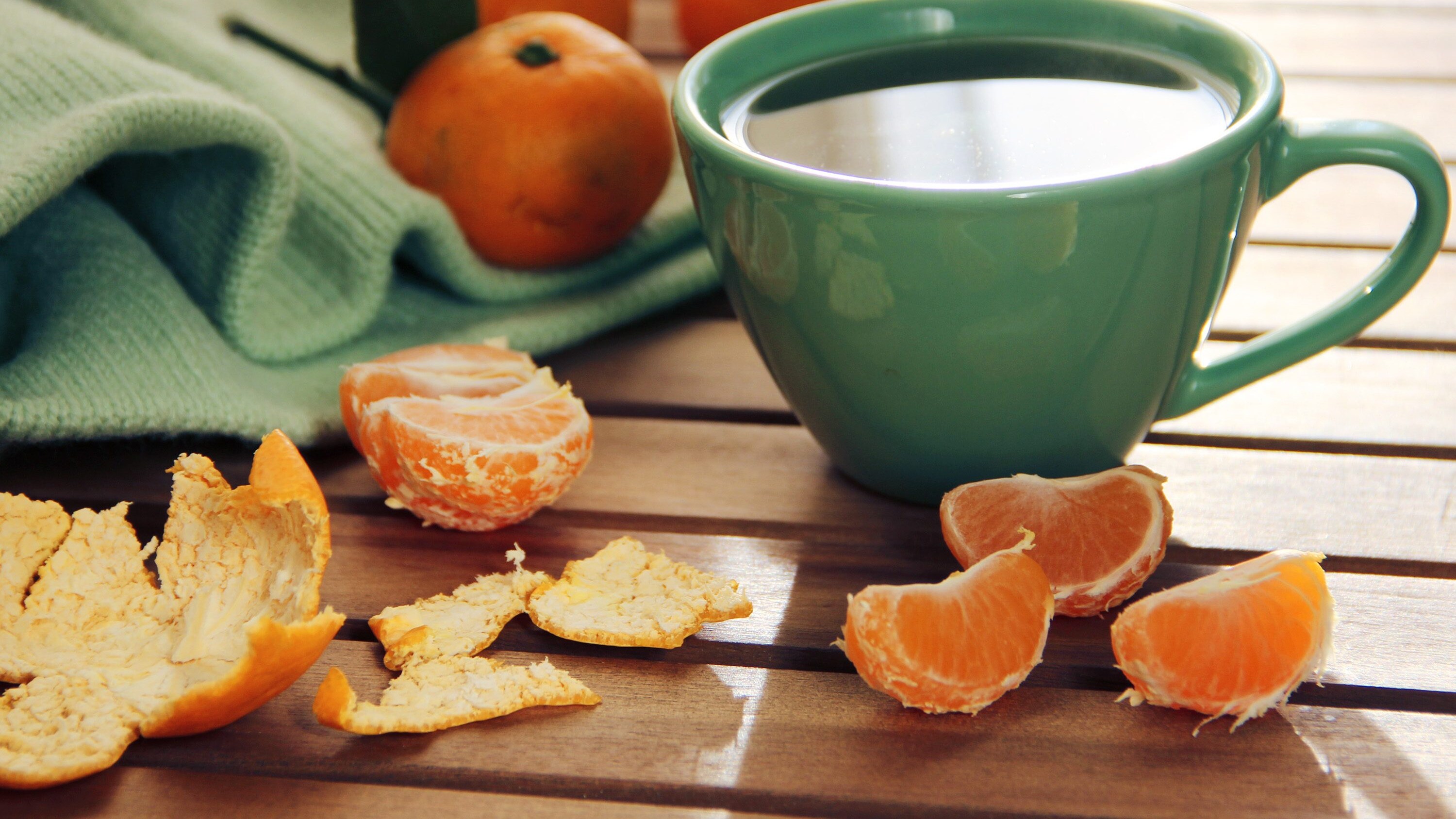 tangerine-tea