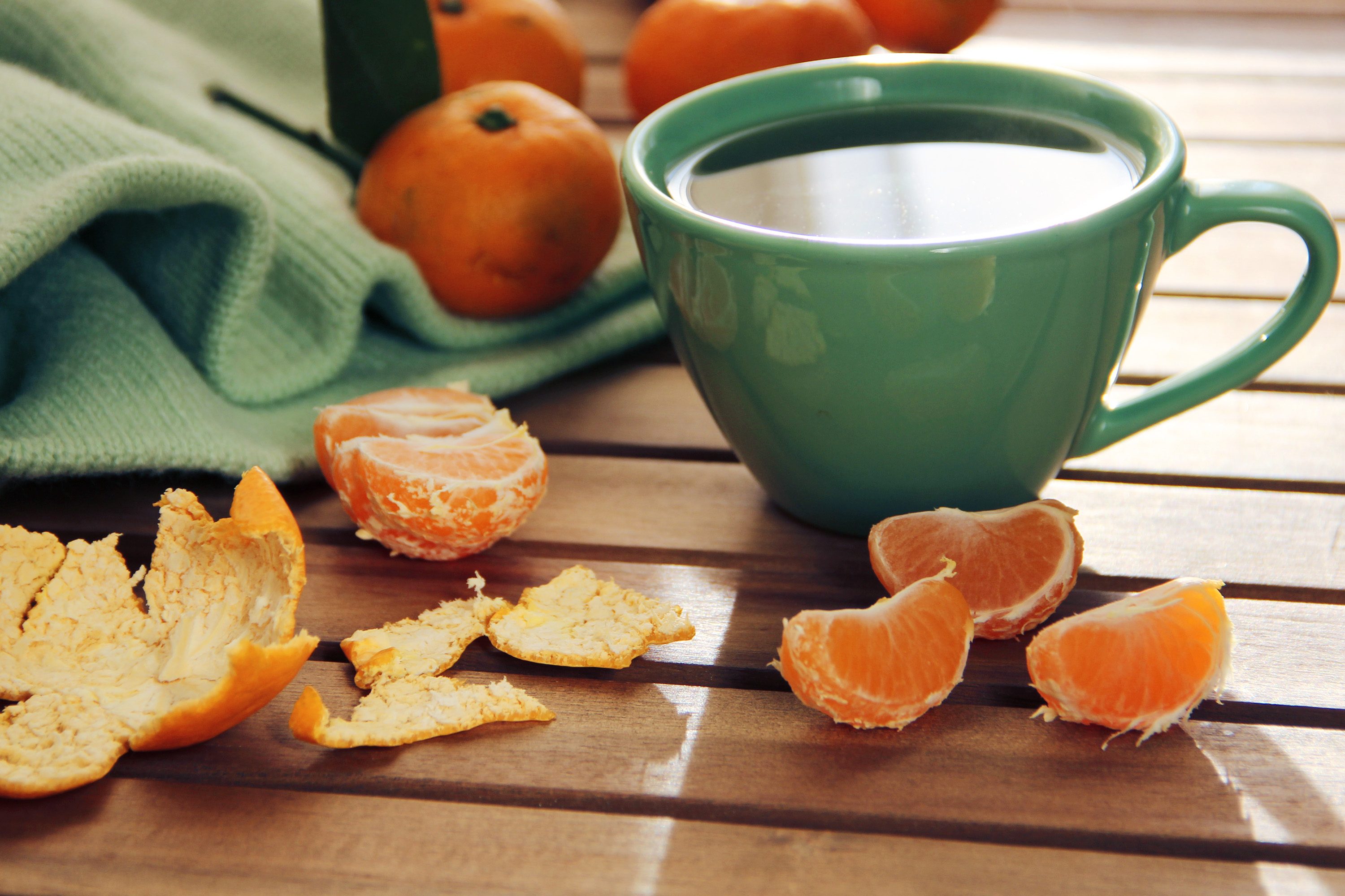tangerine-tea