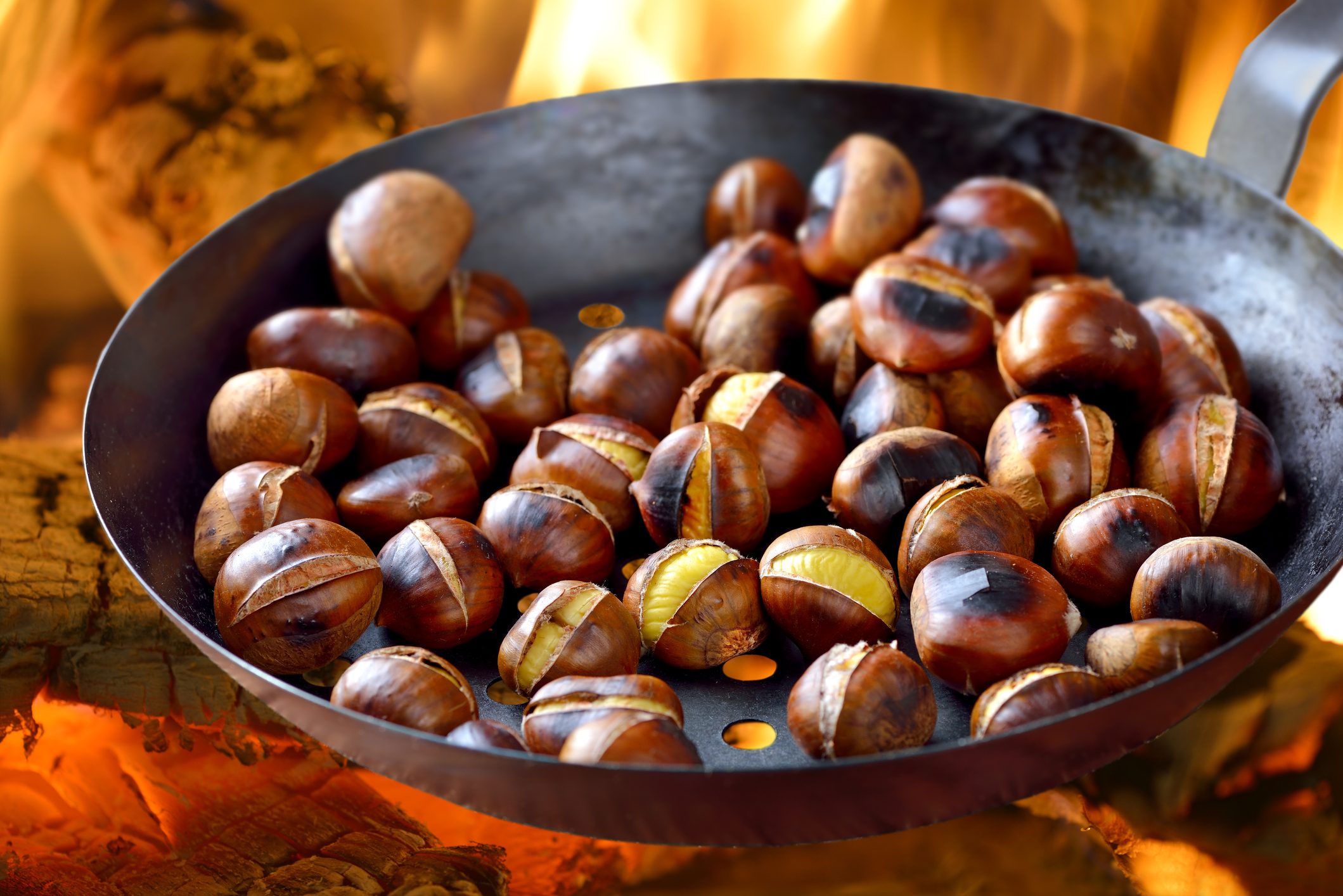 Pan-Roasted Chestnuts