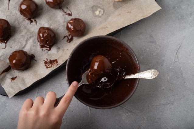 Rezept für Karamell-Fudge-Trüffel - Rezepte