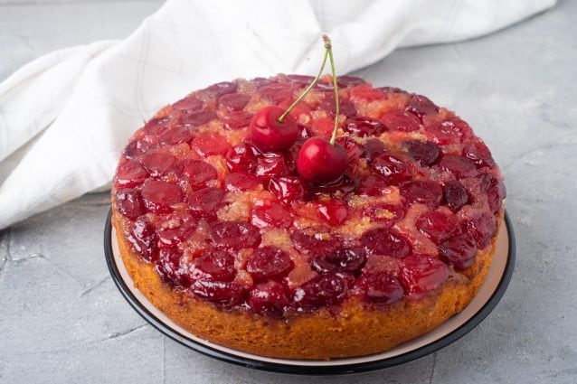 Cherry Upside-Down Cake Recipe