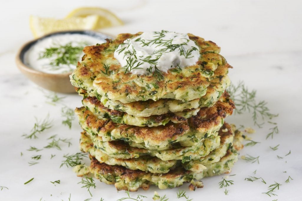 Vegan Zucchini Fritters Recipe