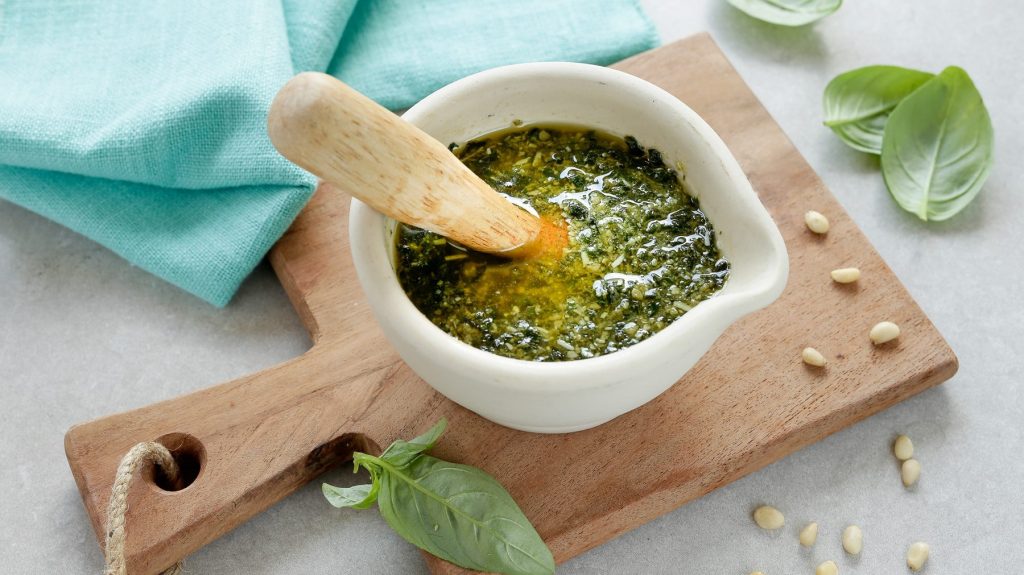 Basil Pesto Sauce Recipe