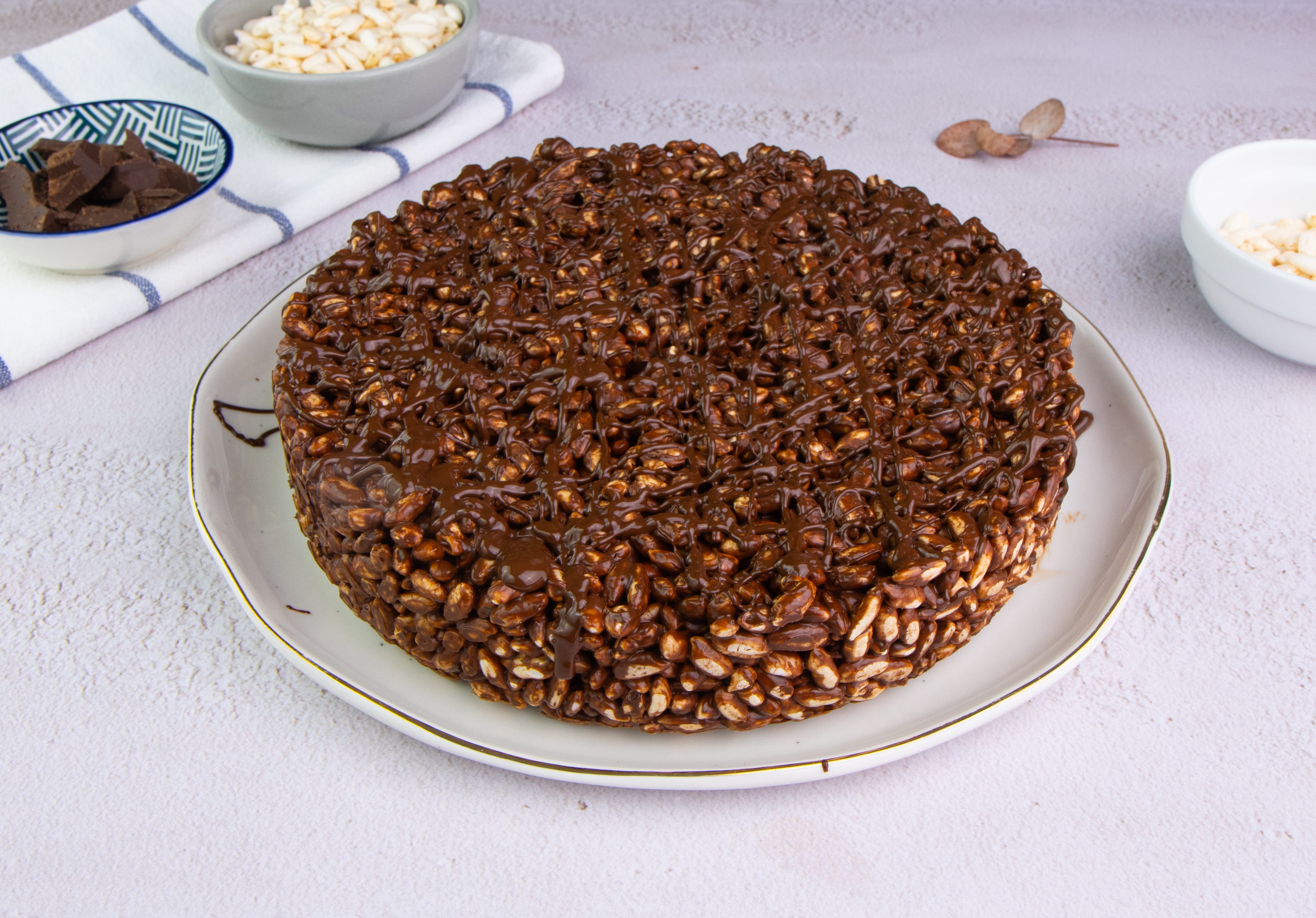 Puffed Rice Cake