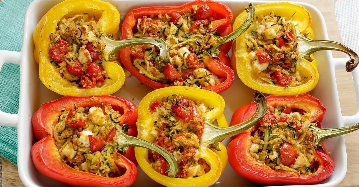 Vegetarian Stuffed Peppers Recipe