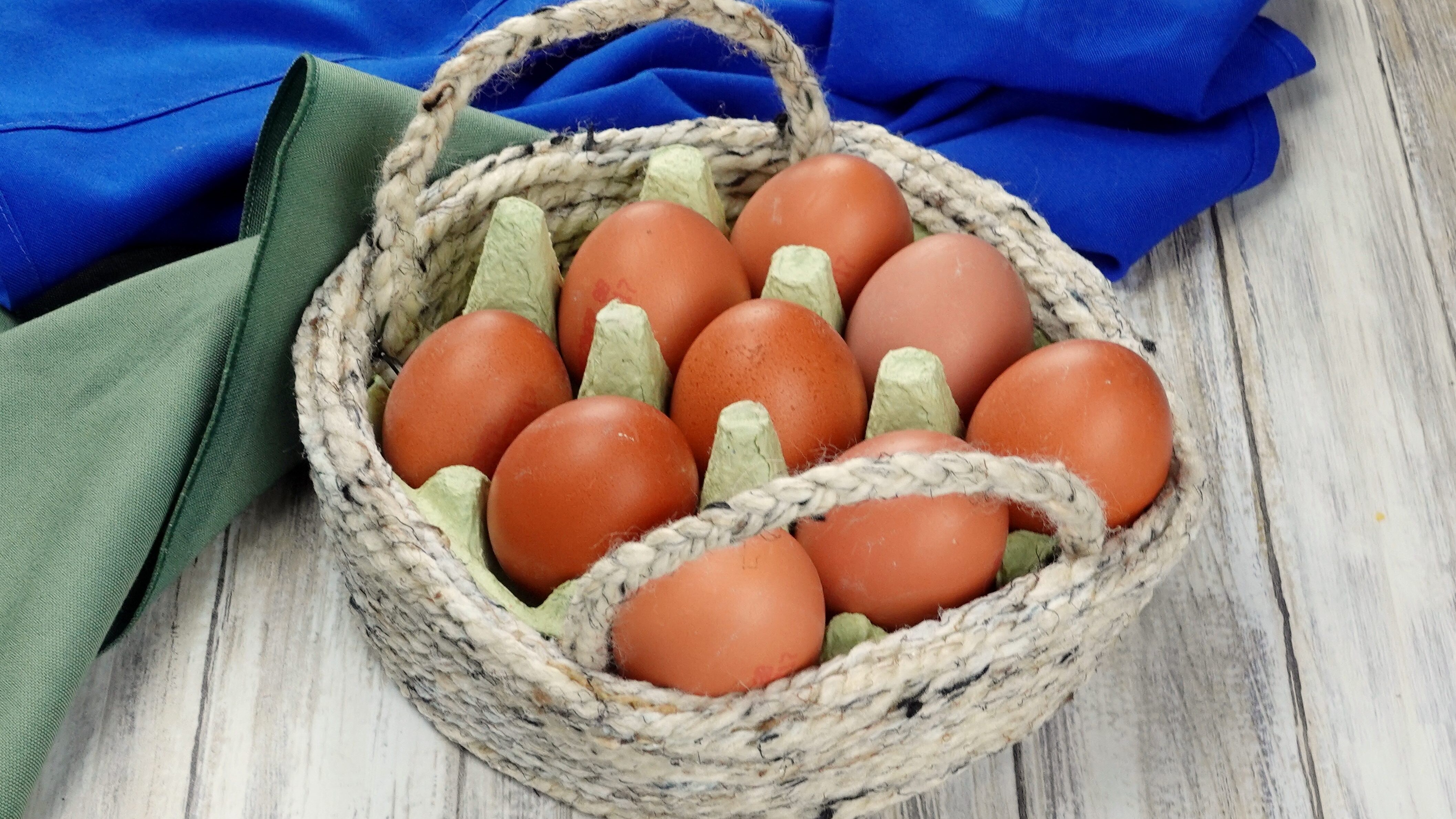 how to recycle egg containers