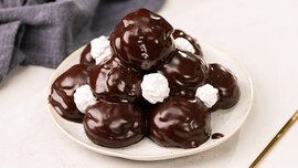 chocolate profiteroles