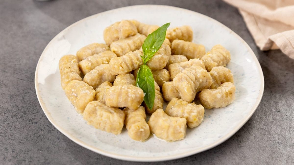chickpeas gnocchi