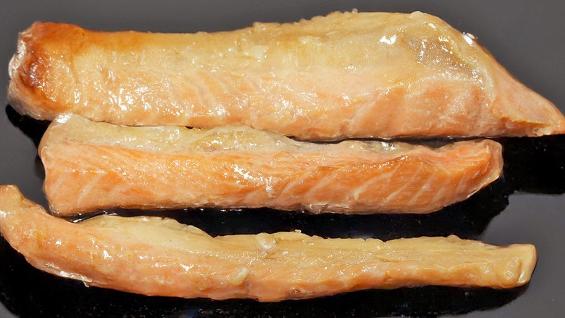 salmon bacon