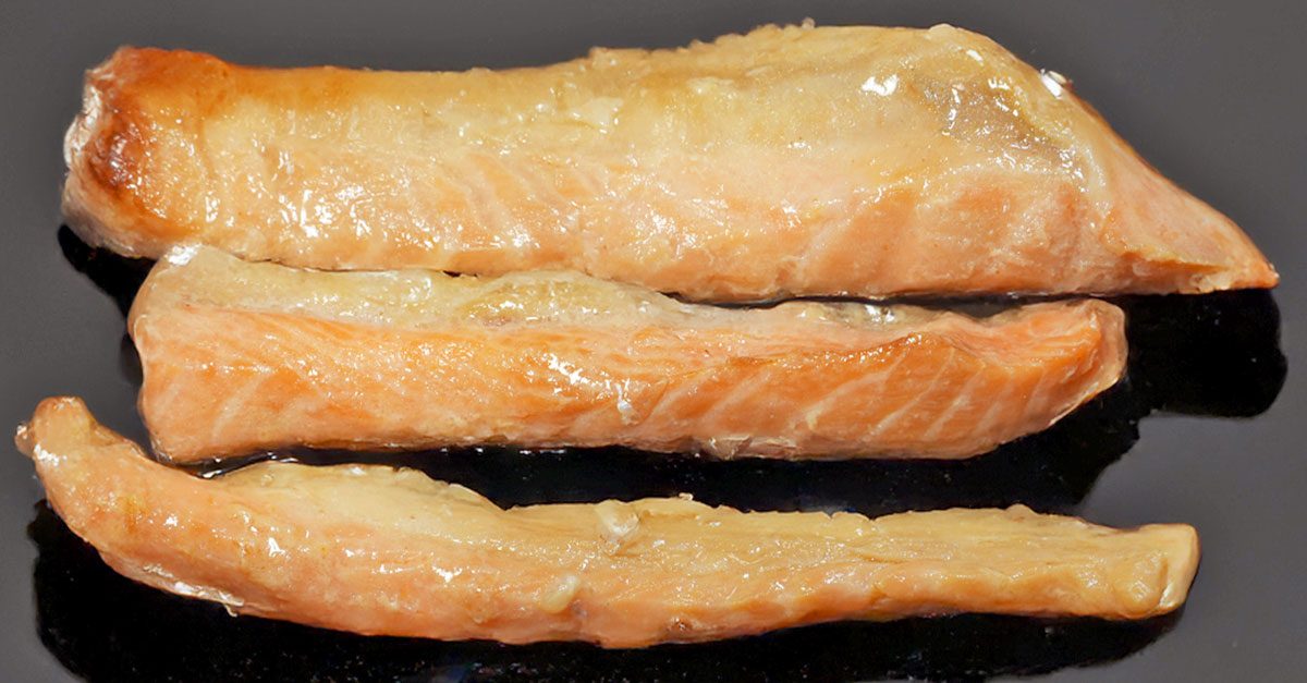 salmon bacon
