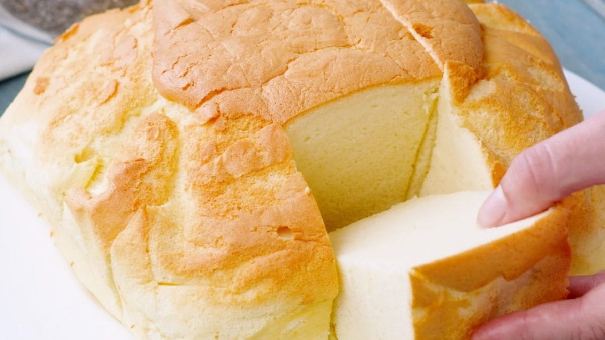 soufflé castella cake