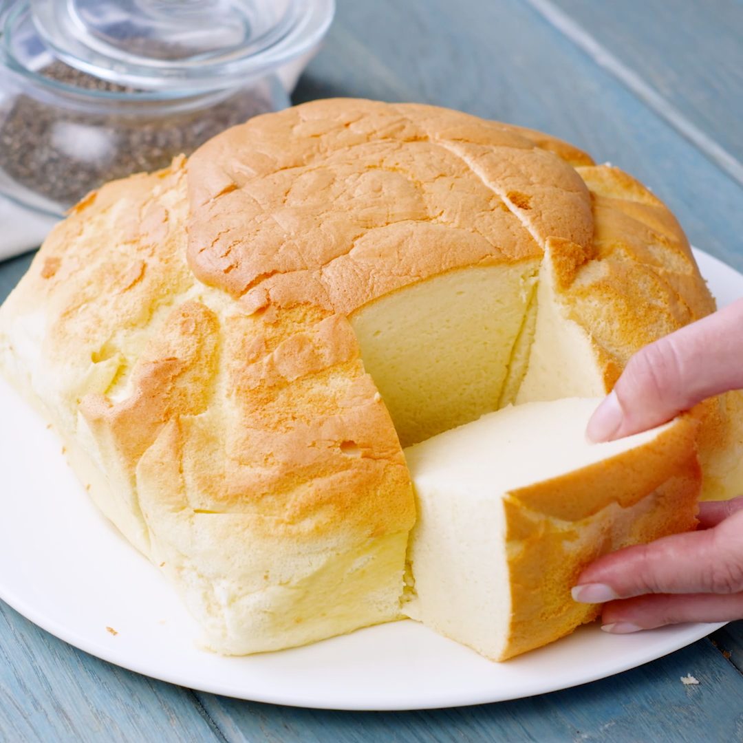 soufflé castella cake