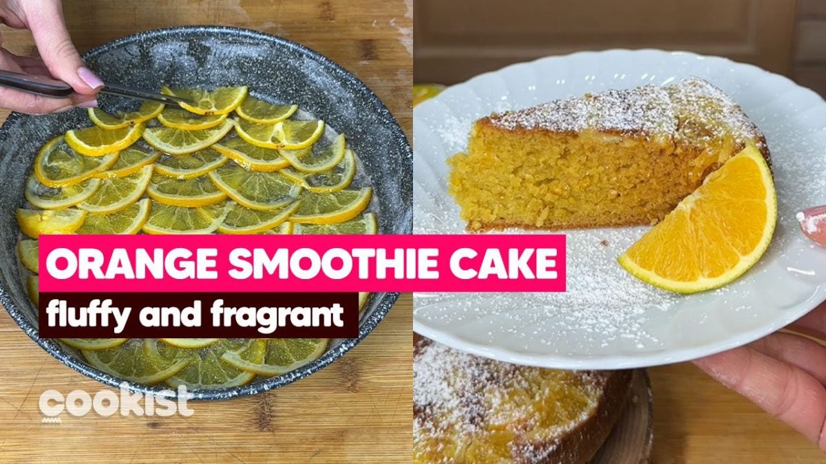 orange smoothie cake