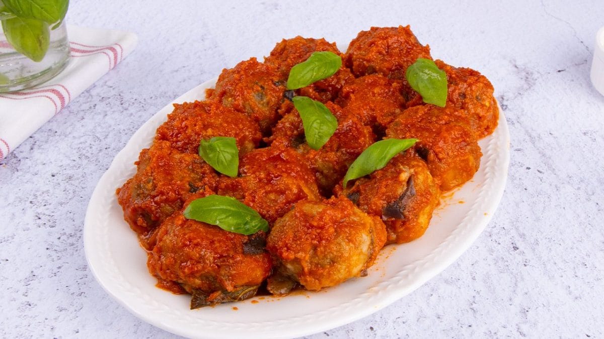 eggplant meatballs