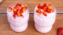strawberry mousse