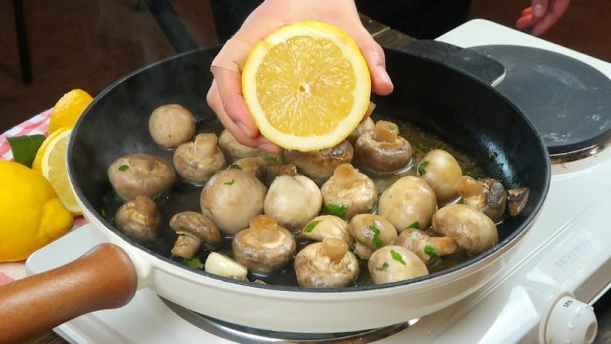 lemon mushrooms