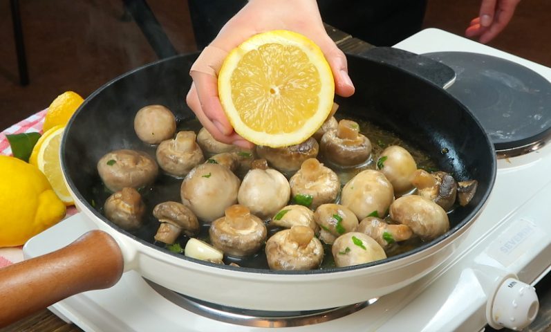lemon mushrooms
