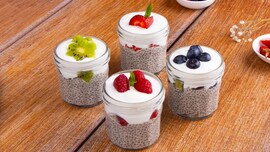 chia pudding dessert