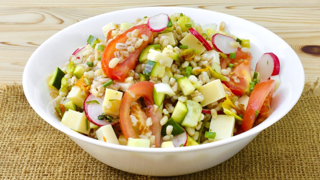 barley and spelt salad