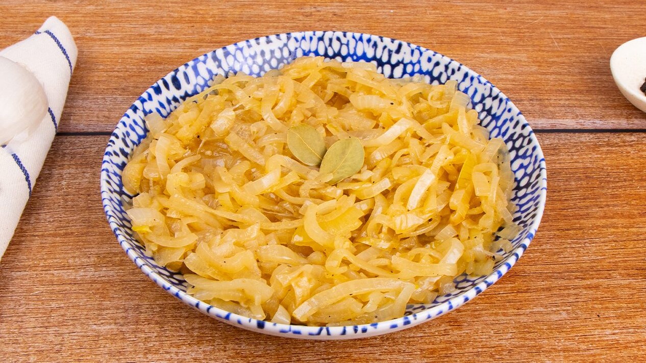 stewed onions