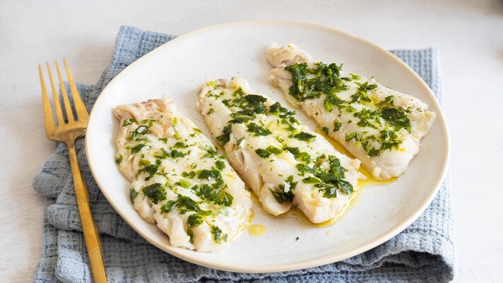cod in a pan