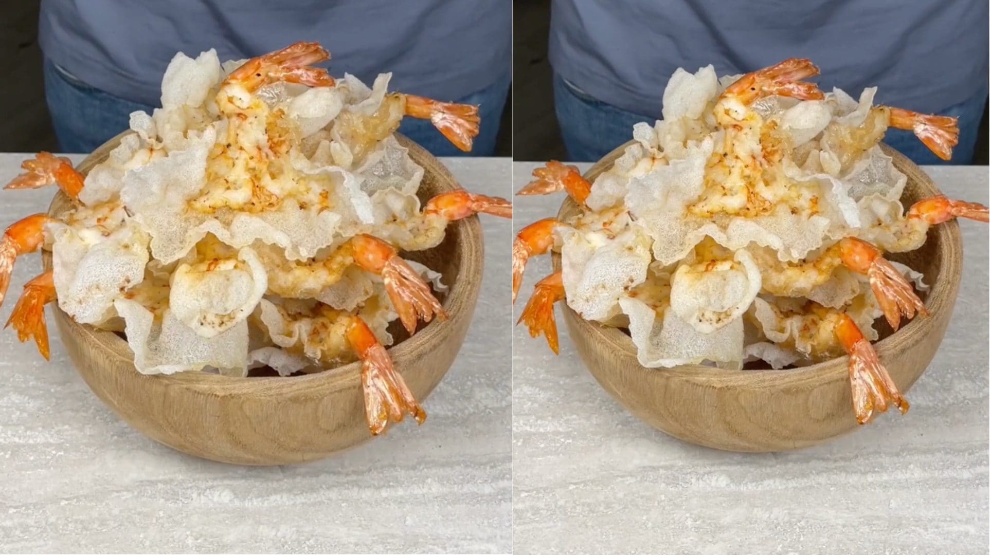 Extra Crispy and Delicious Shrimp Chips (Prawn Crackers)